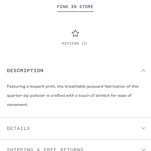 New w/tags! Ralph Lauren RLX PB Leopard zipper activewear sz XXS - Picture 9 of 12